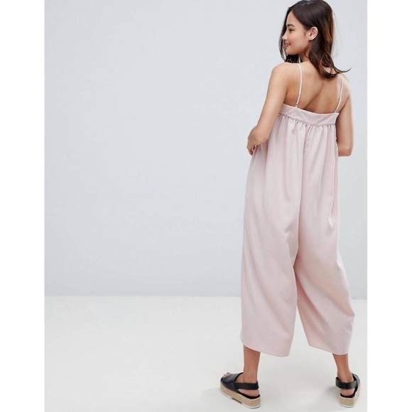 ASOS Women's Minimal Cami Jumpsuit With Button Detail - 12 - Picture 2 of 12